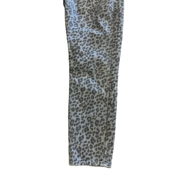 GRLFRIEND Animal Print Straight Leg Jeans Size 29 - Picture 7 of 9
